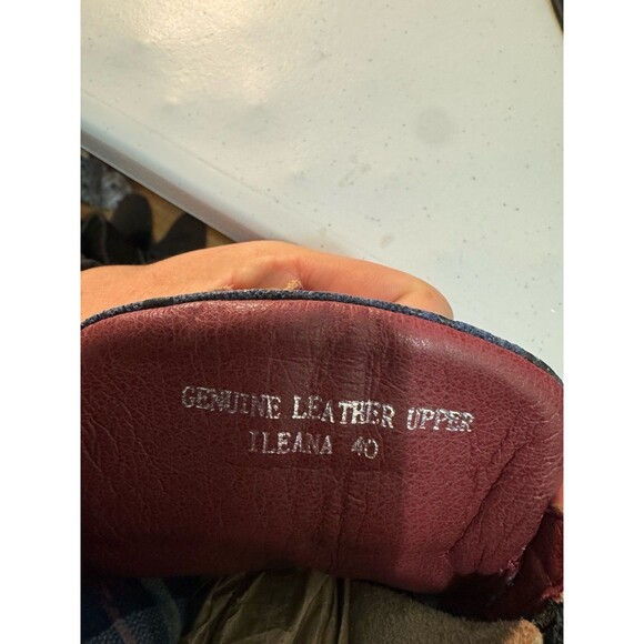 L’Artiste by Spring Step Ileana Boots EU 40 US 9.5 Multicolor Leather Lace Up An - Picture 11 of 12